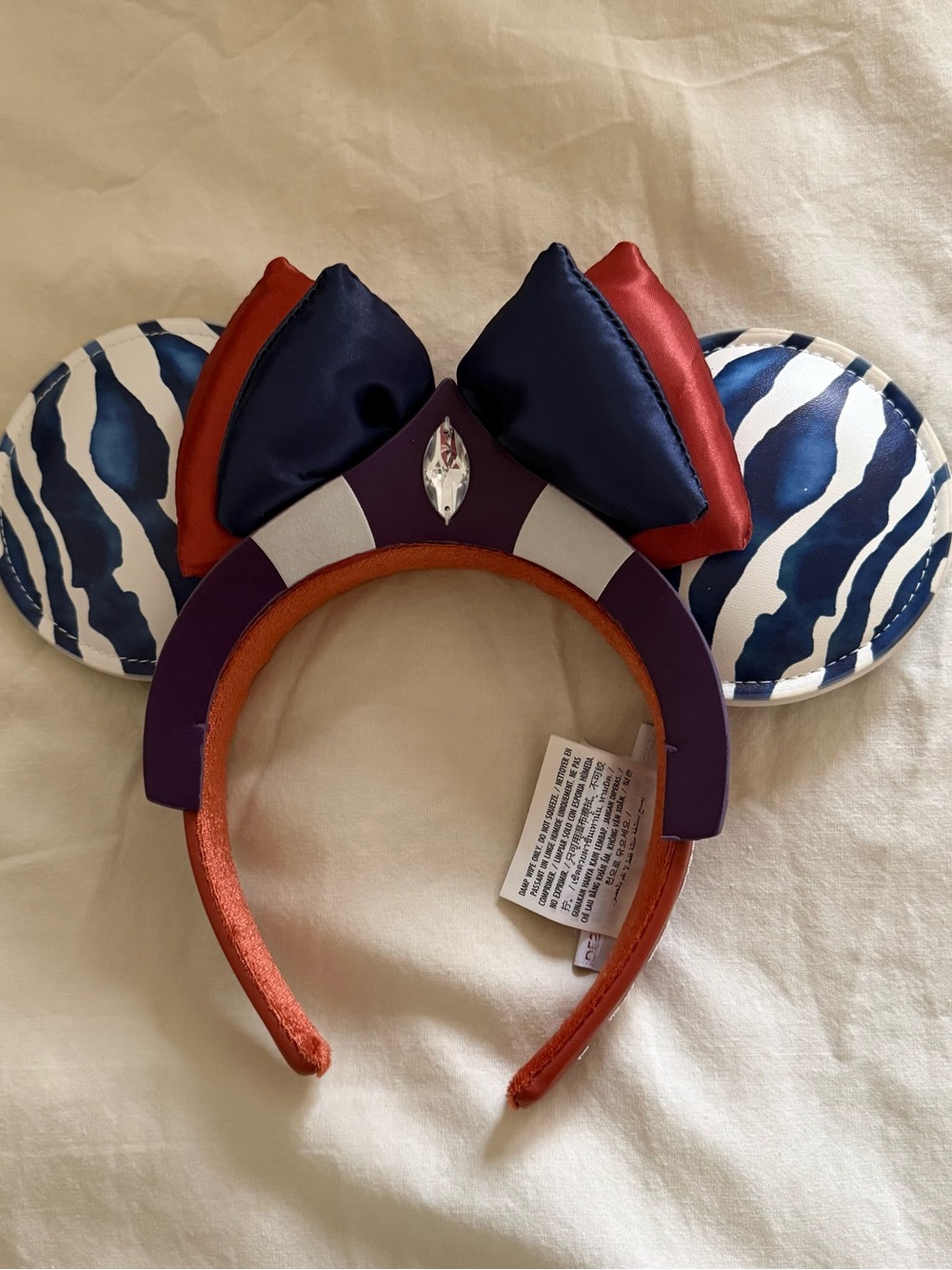 2024 Disney Parks Star Wars Ahsoka Tano “I Am No Jedi” Ears Headband NWOT